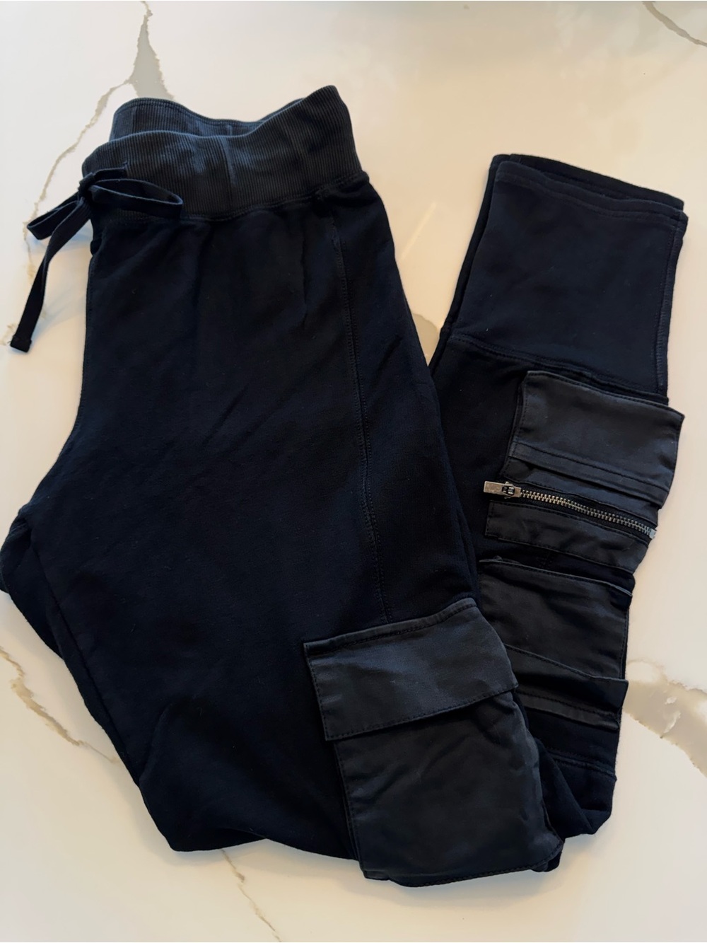 FP Movement Free People Black Trail Leggings Cargo Utility Size M - Picture 6 of 10